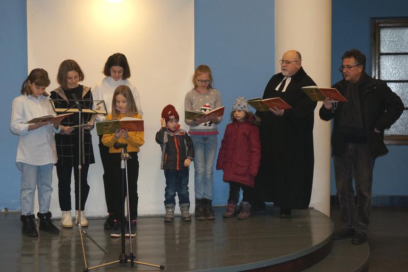 Dětská vánoční slavnost 24. 12. 2021, Korandův sbor, Plzeň